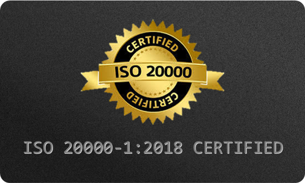 ISO 20000-1:2018 Certified